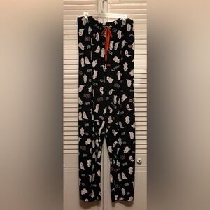 Celebrate Halloween Ghost Print Pajama pants